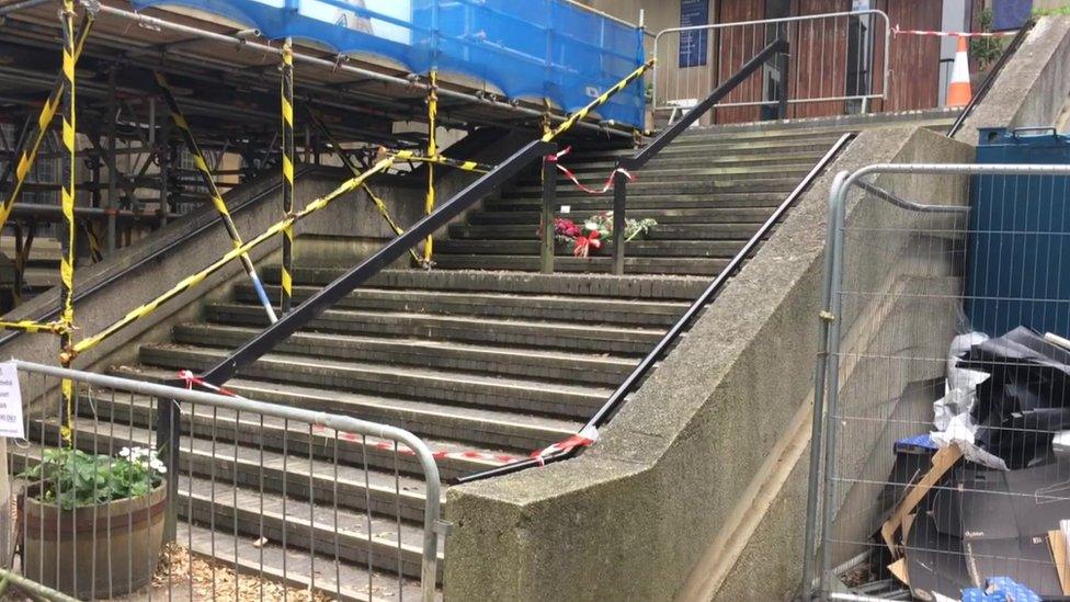 Truro Cathedral steps