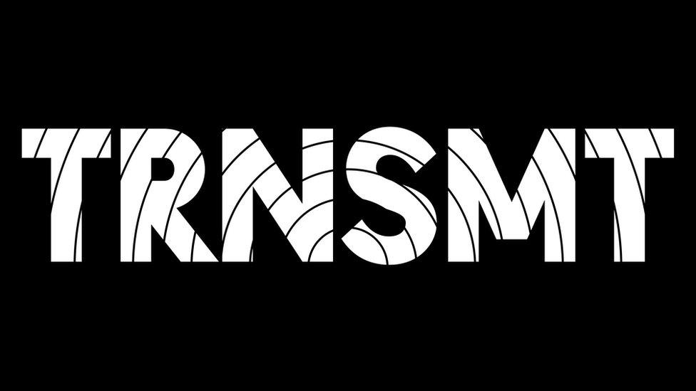 The TRNSMT logo