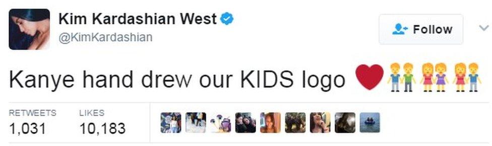 "Kanye hand drew our KIDS logo"