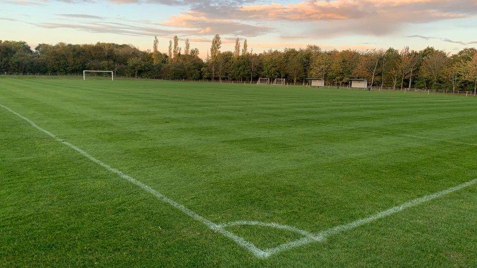 A football pitch at Notley Youth FC