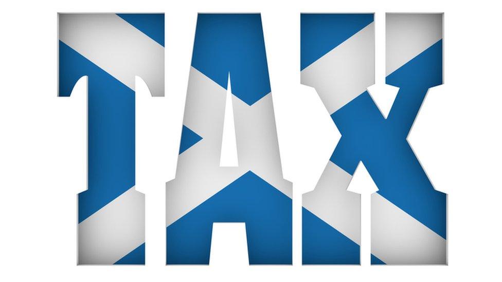 Tax in Scotland illustration