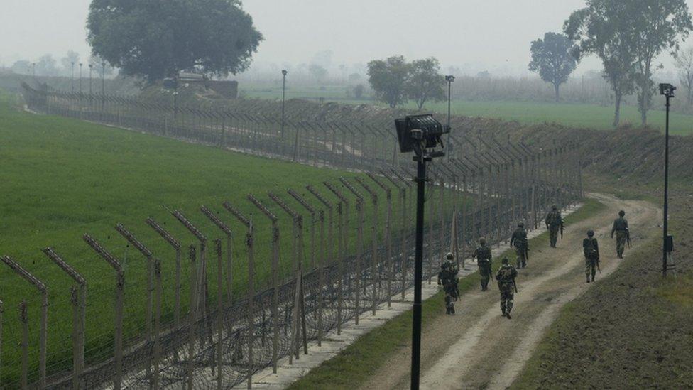 India-Pakistan border