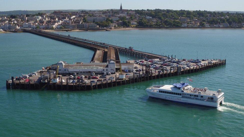 Wightlink catamaran