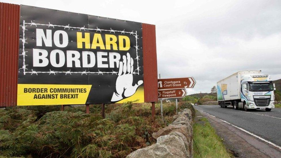 The Irish border