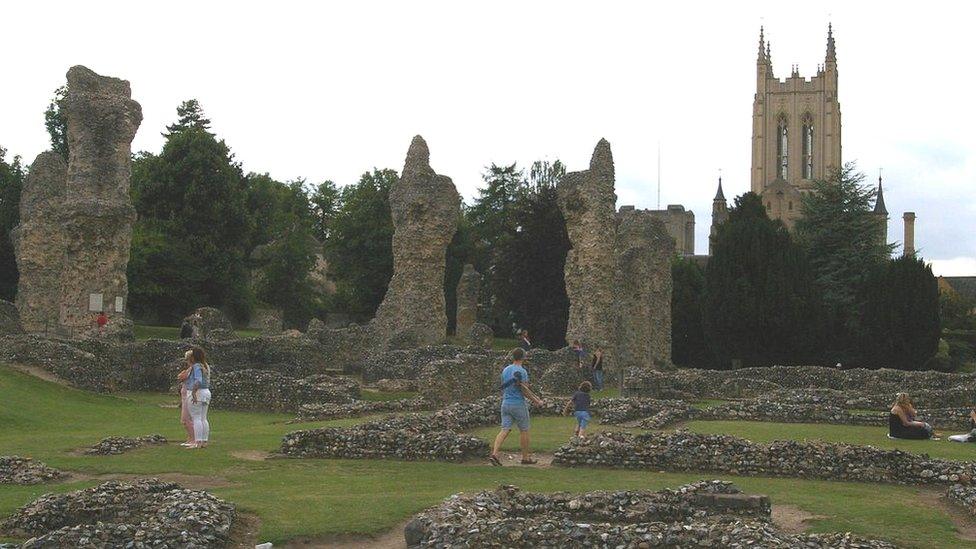 Remains of the abbey