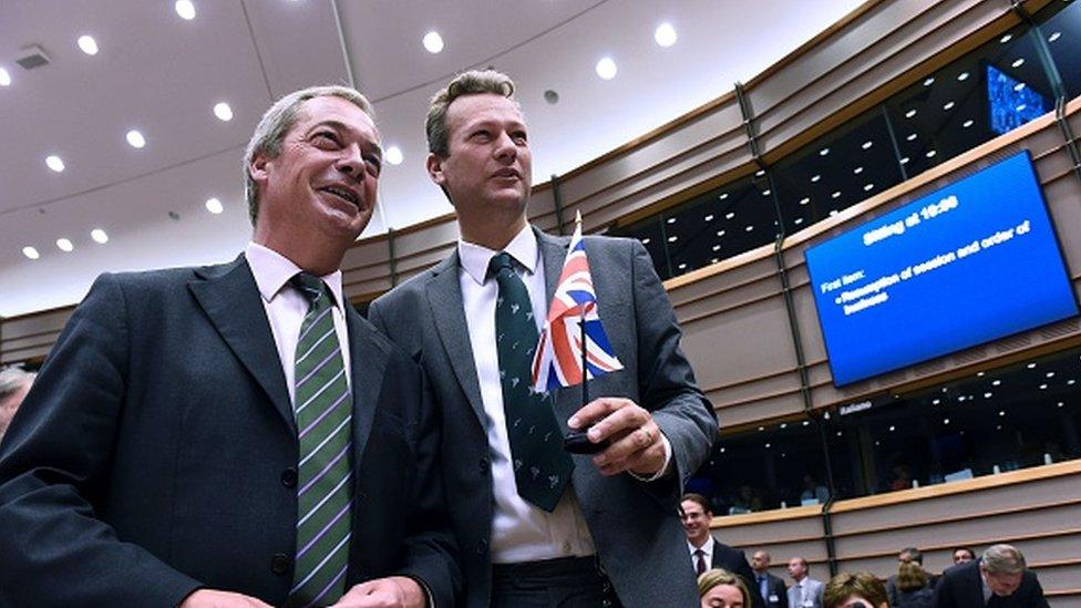 Nigel Farage and Nathan Gill