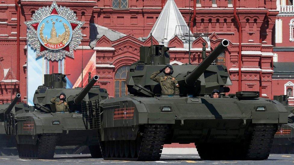 T-14 Armata tank, 9 May 16