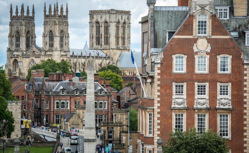 York street scene