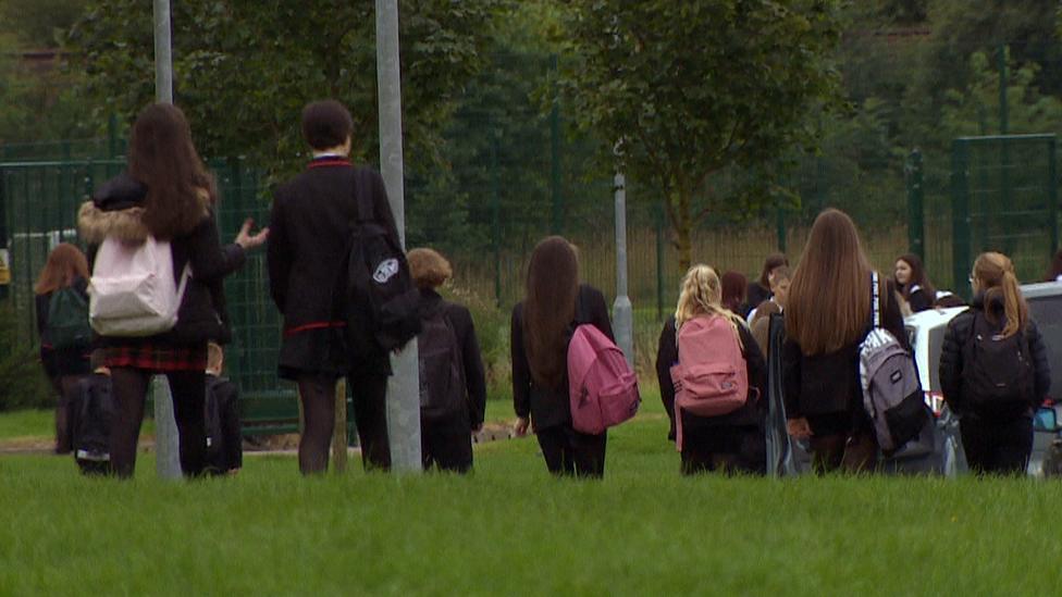 Pupils returning to St Ambrose High School