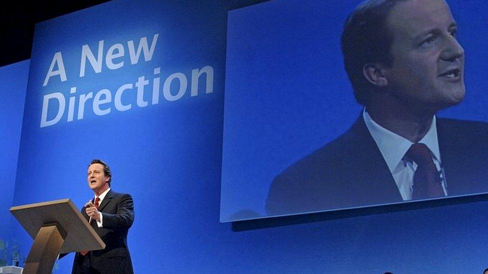 David Cameron at the 2006 Conservative Party conference