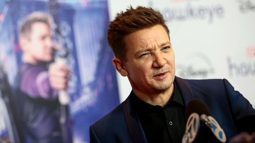 Jeremy Renner pictured in November 2021