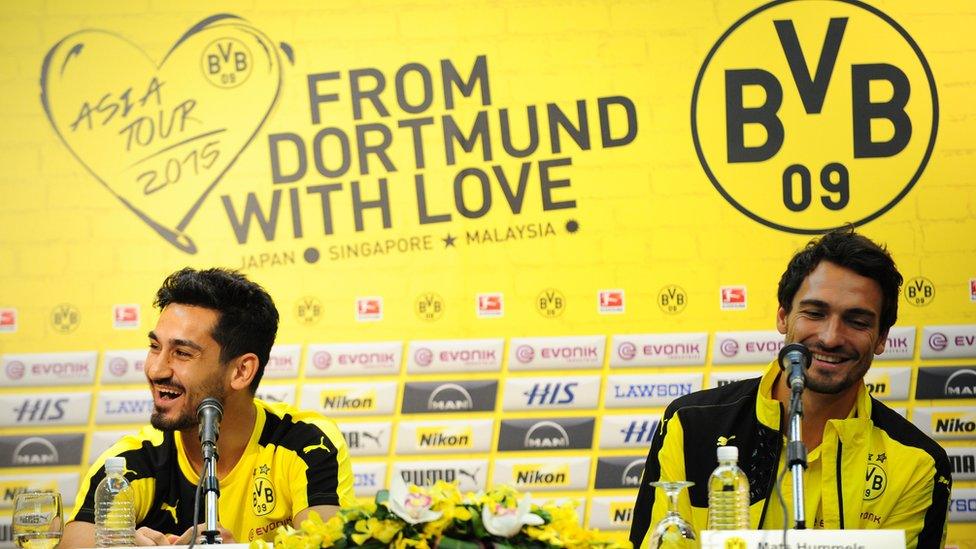 Borussia Dortmund during Asia Tour 2015