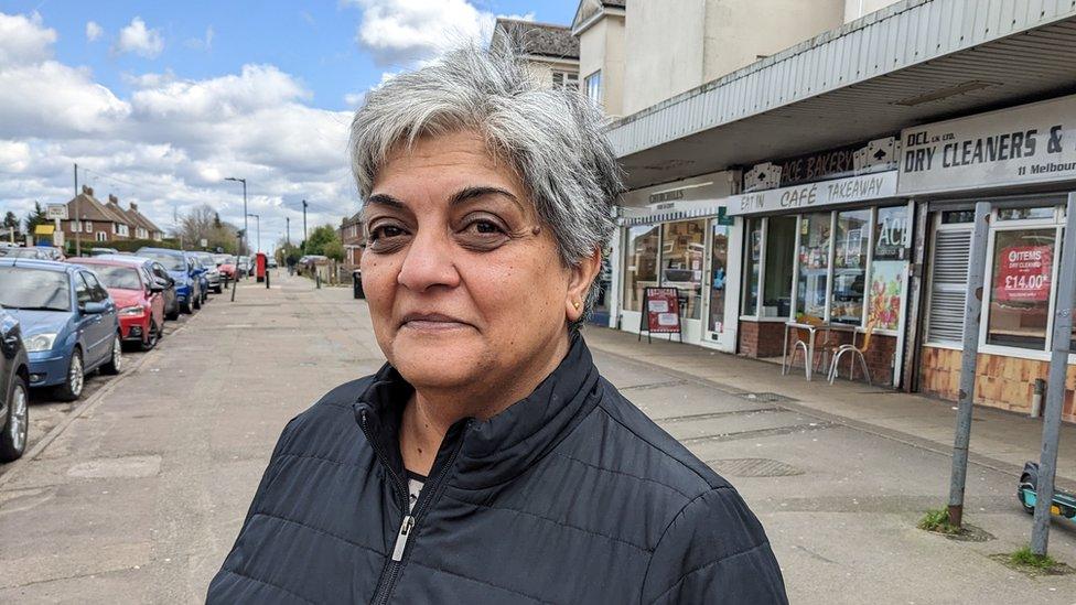 Salma Noormohamed said anti-social behaviour was an issue in the town centre