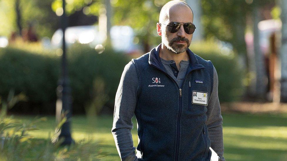 Uber chief executive Dara Khosrowshahi