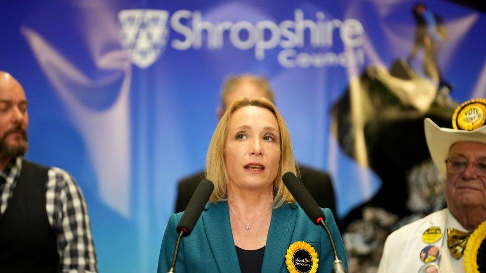 helen morgan at the north shropshire by-election