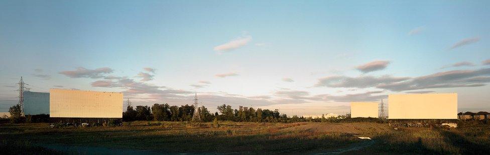 Four Drive-in Screens, Montreal, Canada, 2013