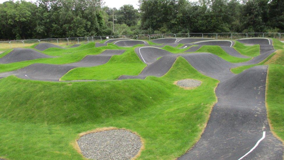 The pump track