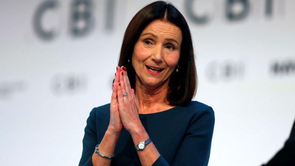 Carolyn Fairbairn, director general of the CBI