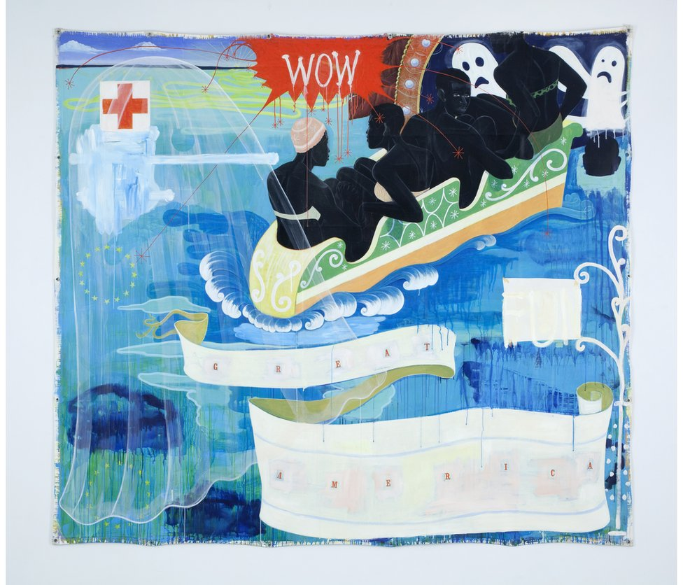 Great America, 1994 by Kerry James Marshall