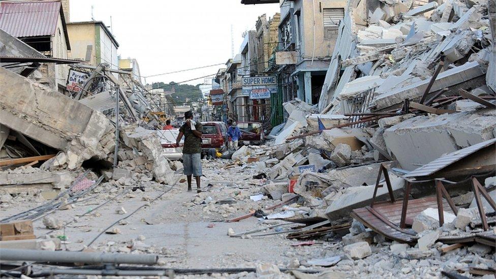 Haiti after 2010 earthquake