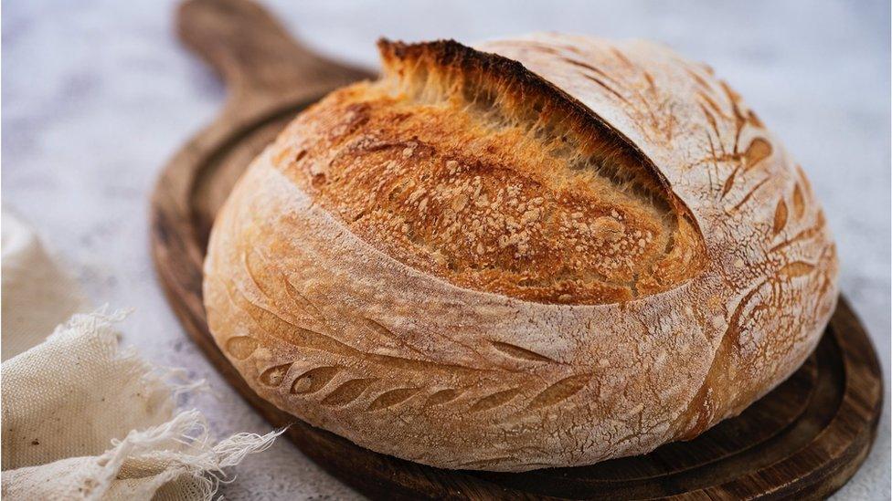 A sourdough loaf