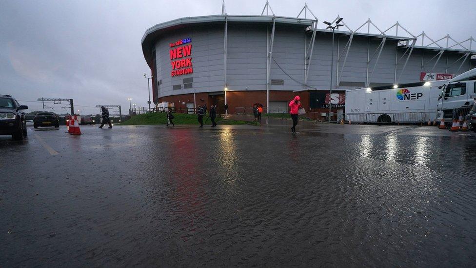 New York Stadium in Rotherham