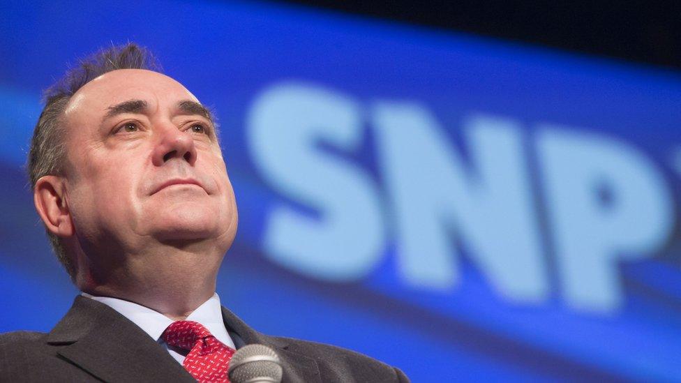 Alex Salmond has resigned from the SNP