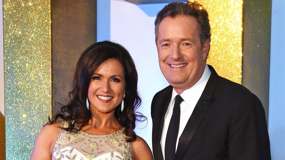 Piers Morgan and Susanna Reid