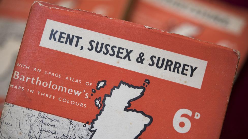 Penguin guide to Kent, Sussex and Surrey