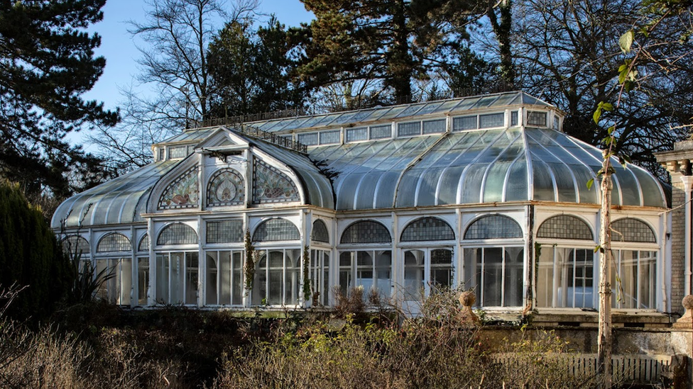 conservatory at Carrow House