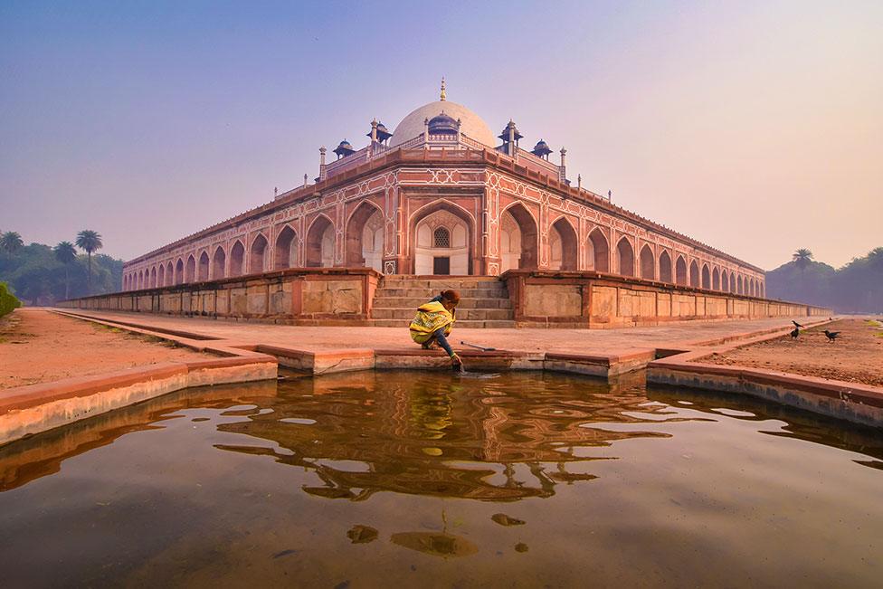 Humayun's Tomb in Delhi, India