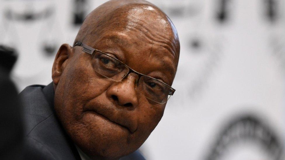 Former South African President Jacob Zuma