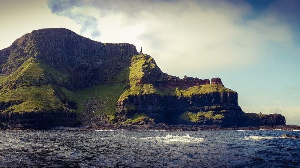 The County Antrim coast where La Girona sank