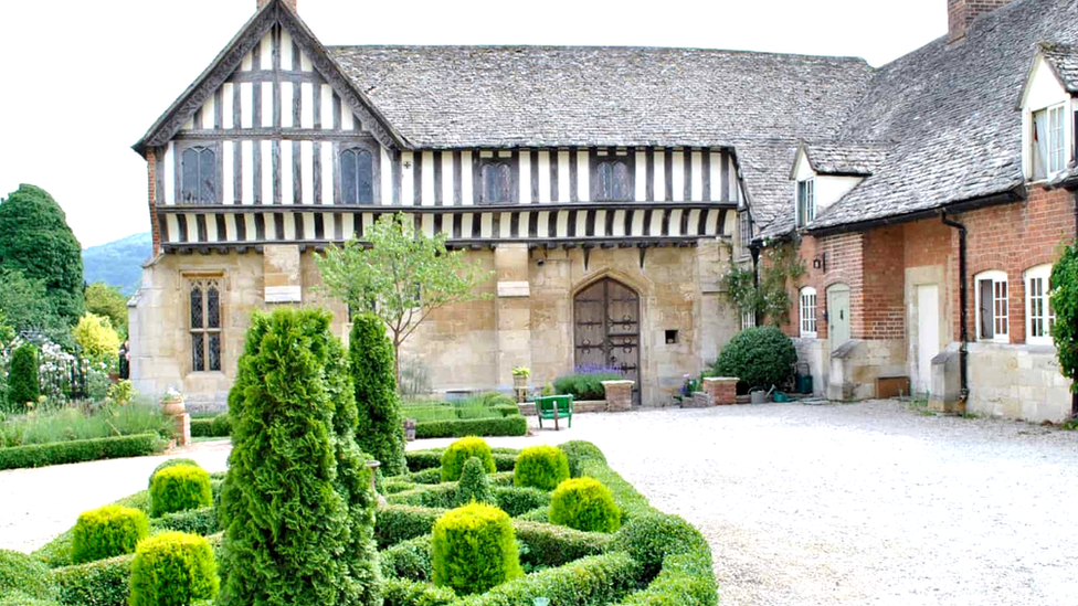 Priors Court Tithe Barn at Brockworth near Gloucester