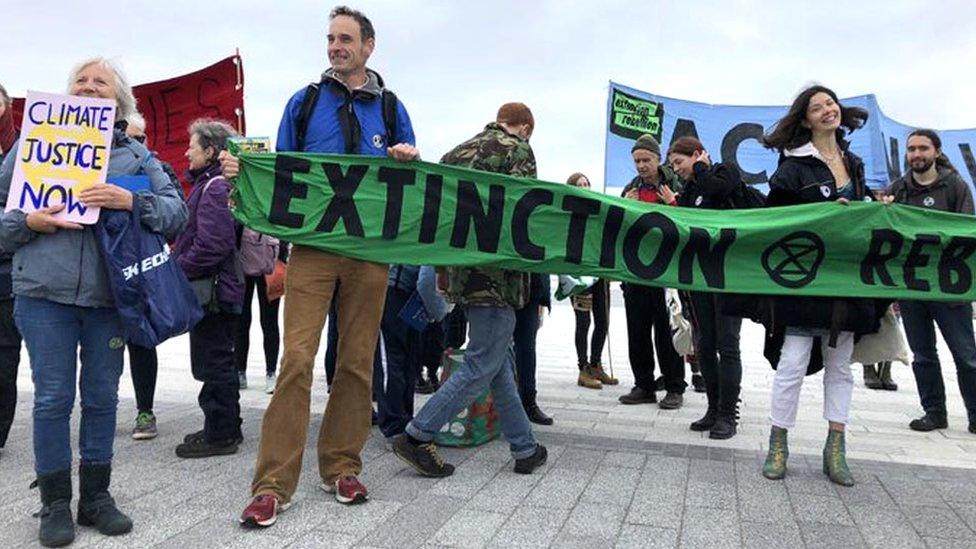 Extinction Rebellion protest