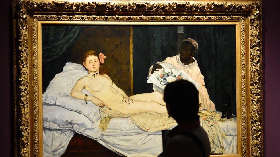 Edouard Manet's Olympia - file pic from Venice April 23, 2013