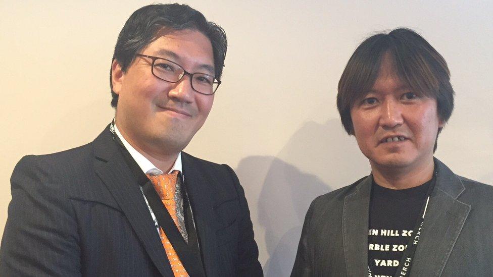 Yuji Naka was lead programmer of the original Sonic and Takeshi Iizuka is currently head of the Sonic team