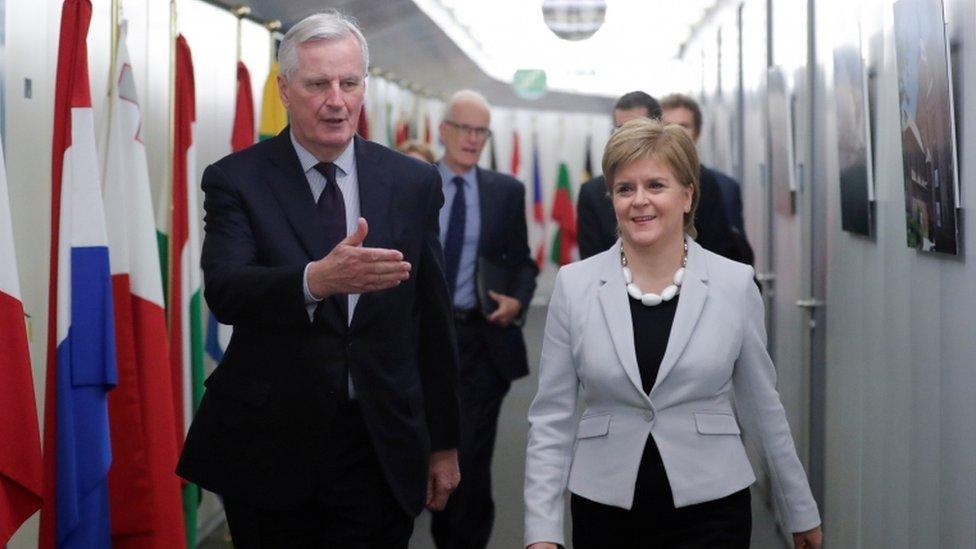 Sturgeon and Barnier