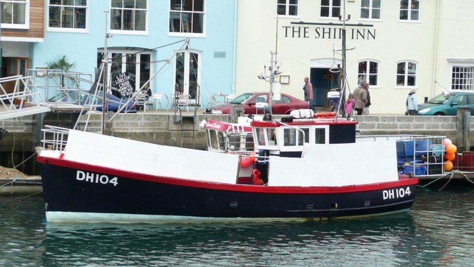 Purbeck Isle fishing boat