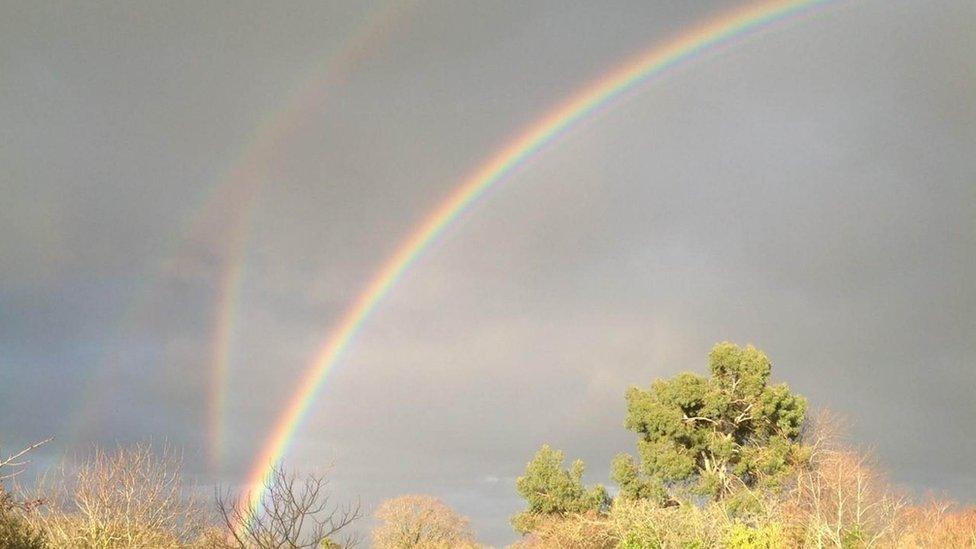 Triple rainbow