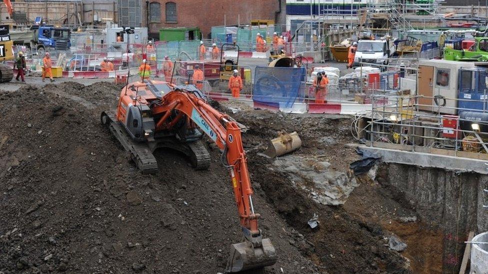 Construction of Crossrail