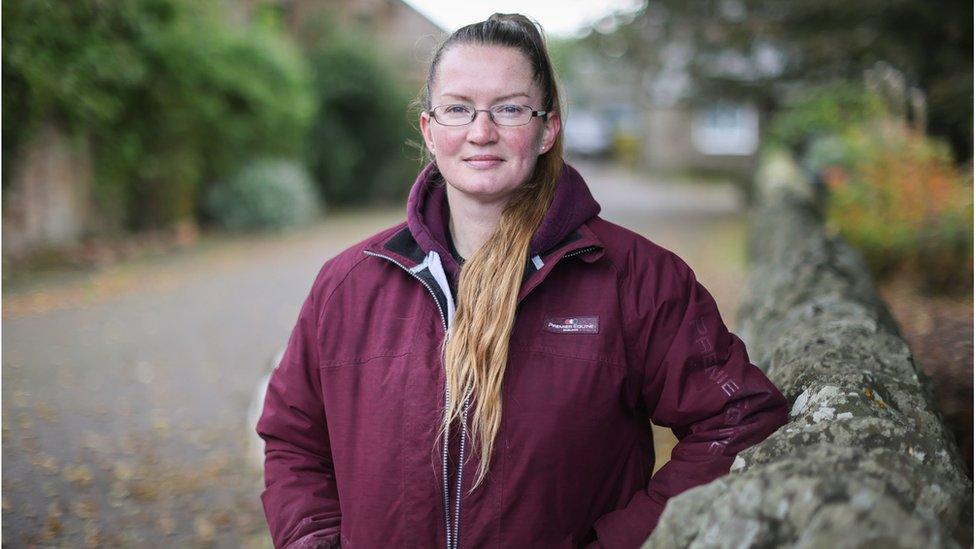 Amy Geddes accepts that farming has a big impact on the environment