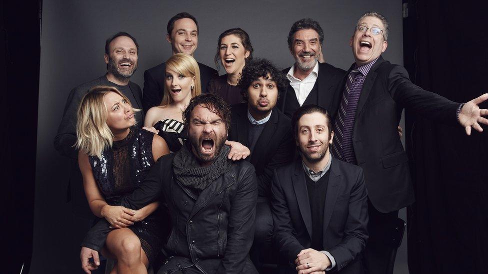 The cast of The Big Bang Theory