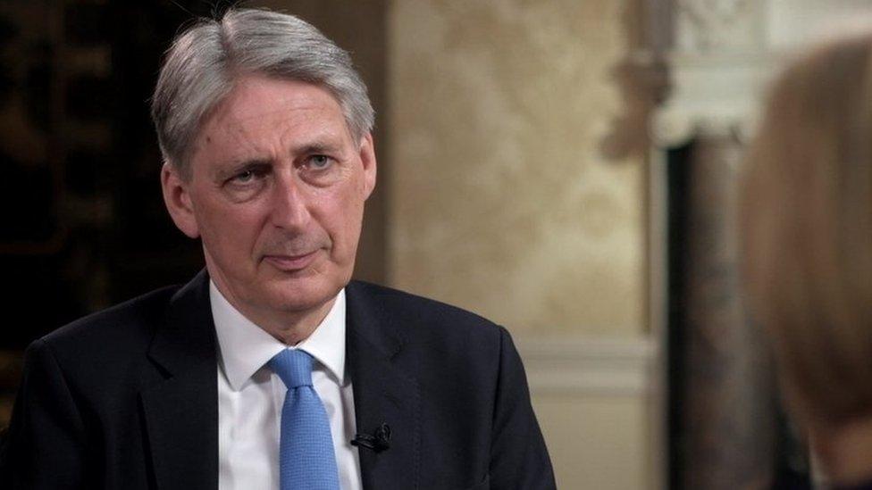 Philip Hammond speaks to Newsnight