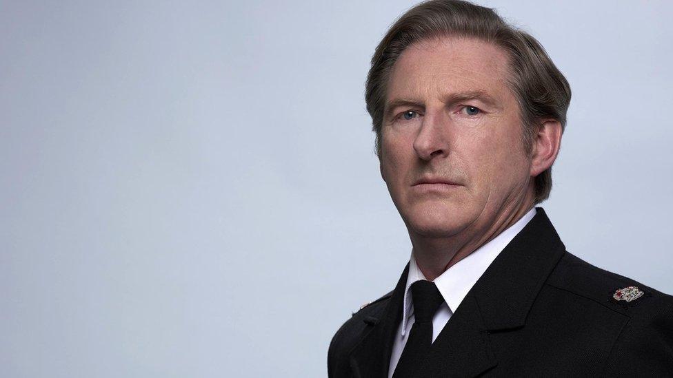 Actor Adrian Dunbar as Supt Ted Hastings