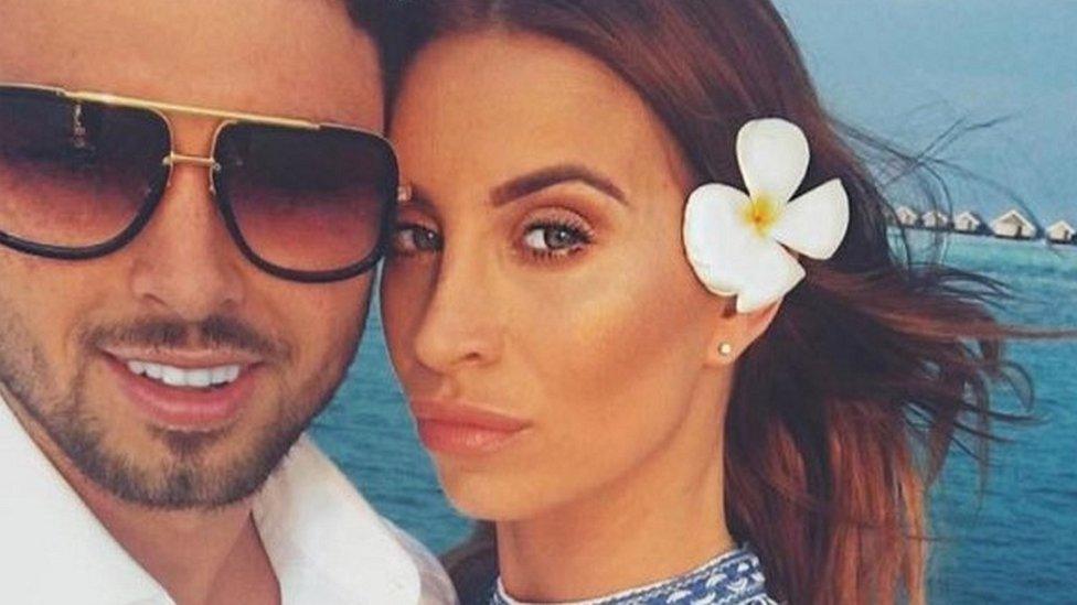 Arthur Collins and Ferne McCann