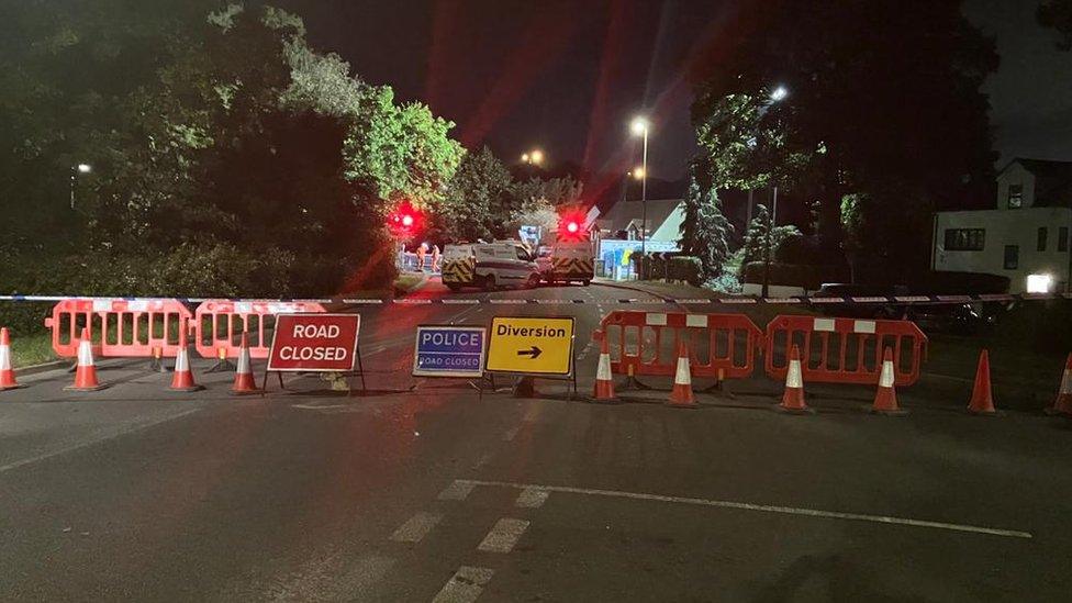 Crash at Pooley Green level crossing