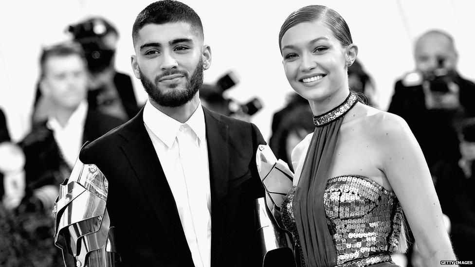 Zayn Malik and Gigi Hadids