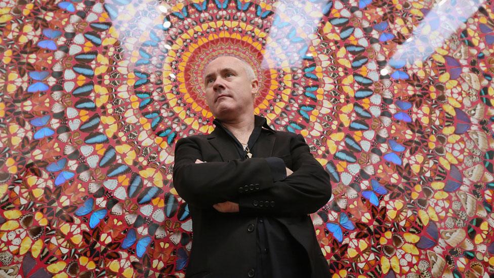 Damien Hirst in 2012