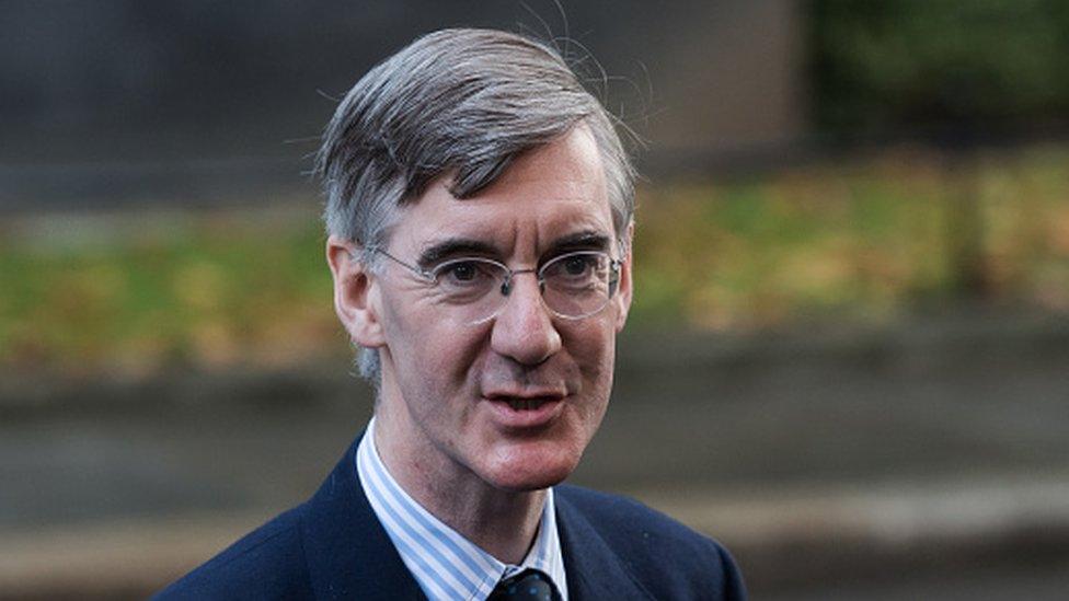 Former cabinet minister Jacob Rees-Mogg